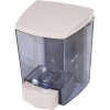 IMPACT 880 ml. White ClearVu Encore See-Through Tank Soap Dispenser
