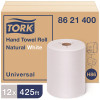 TORK Natural White 8 in. Controlled Hardwound Paper Towels (425 ft./Roll, 12-Rolls/Case)