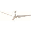 Hampton Bay Industrial 60 in. White Indoor Ceiling Fan with Wall Control