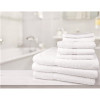 Oxford Gold 16 in. x 30 in. 4 lbs. White Hand Towel with Dobby Border, 120 Each Per Case
