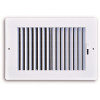 TruAire 10 in. x 6 in. 2-Way Plastic Wall/Ceiling Register