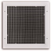TruAire 24 in. x 24 in. Acrylic Egg-Crate Surface Mount Return Air Grill