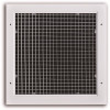 TruAire 14 in. x 14 in. Aluminum Egg-Crate Surface Mount Return Air Grill