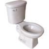 Premier Select 2-Piece 1.28 GPF Single Flush Round Toilet in White Seat Not Included