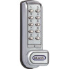 Codelocks KitLock 1 in. Silver Grey Electronic Keypad Cabinet Lock Codelocks KitLock 1 in. Silver Grey Electronic Keypad Cabinet Lock