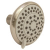 Premier 5-Spray Patterns 4 in. Single Wall Mount Fixed Shower Head in Brushed Nickel