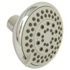 Premier 5- -Spray Patterns 4 in. Wall Mount Fixed Shower Head in Chrome