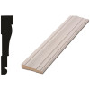 Woodgrain Millwork LWM 445 5/8 in. x 3-1/4 in. x 96 in. Primed Finger-Jointed Casing