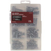 Everbilt 175-Piece Zinc-Plated Self-Tapping Sheet Metal Screw Kit