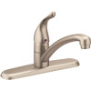 MOEN Chateau Single-Handle Standard Kitchen Faucet in Stainless Steel