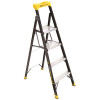 Gorilla Ladders 5.5 ft. Fiberglass Dual Platform Ladder (10 ft. Reach), 250 lb. Load Capacity Type I Duty Rating