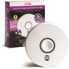 Kidde 10 Year Worry-Free Hardwired Combination Smoke and Carbon Monoxide Detector with Wire-Free Voice Interconnect