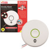 Kidde 10 Year Worry-Free Hardwired Smoke Detector with Intelligent Wire-Free Voice Interconnect