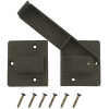 Everbilt Black Extra Heavy-Duty Gate Flip Latch