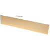 Everbilt 8 in. x 34 in. Bright Brass Kick Plate