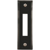 Hampton Bay Wired Doorbell Push Button, Black