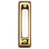 Hampton Bay Wired Doorbell Push Button, Polished Brass