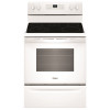 Whirlpool 5.3 cu. ft. Electric Range with Steam Clean and 5 Elements in White