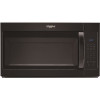 Whirlpool 1.7 cu. ft. Over the Range Microwave in Black Whirlpool 1.7 cu. ft. Over the Range Microwave in Black