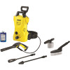 Karcher 1600 PSI 1.25 GPM K2 Car Care Kit Electric Power Pressure Washer with Vario & Dirtblaster Spray Wands