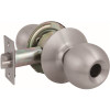 US Lock 2010 Series GR2 Entrance 2-3/4 in. Backset US32D Ball Door Knob Less Cylinder