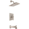 Premier Westwind Single-Handle 1-Spray Tub and Shower Faucet in Brushed Nickel (Valve Included)