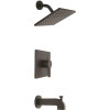 Premier Westwind Single-Handle 1-Spray Tub and Shower Faucet in Matte Black (Valve Included)