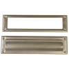 Gibraltar Mailboxes Steel Mail Slot Accessory, Satin Nickel Finish