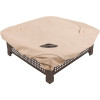 Pleasant Hearth Medium 36 in. Square Fire Pit Cover