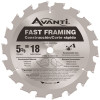 Avanti 5-3/8 in. x 18-Tooth Fast Framing Saw Blade