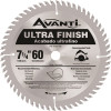 Avanti 7-1/4 in. x 60-Tooth Carbide Fine Finish Circular Saw Blade