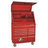 Extreme Tools 41 in. 11-Drawer Tool Chest and Cabinet Combo in Red