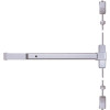 Tell Manufacturing 8400 Series Grade-1 46 in. D Aluminum Vertical Rod Panic Bar