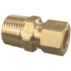 Premier Union 3/8 in. Comp x 3/8 in. MIP Lead Free Brass Adaptor