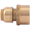 SharkBite 1/2 in. x 3/4 in. FNPT Brass Push-to-Connect Reducing Connector, Female NPT