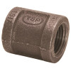 ProPlus 3/4 in. x 1/2 in. Black Malleable Reducing Coupling
