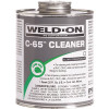 IPS Corporation Weld-On C-65 PVC/CPVC/ABS/Styrene Cleaner, Clear, Low VOC, 1/4 Pint (4 Fl. Oz.)