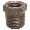 ProPlus 1-1/4 in. x 3/4 in. Black Malleable Bushing