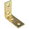 Superstrut 4-Hole 90 Degree Angle Strut Bracket - Gold Galvanized