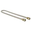 Watts Stainless Steel Gas Appliance Connector, 5/8 in. OD, 1/2 in. ID, 1/2 in. FNPT x 1/2 in. FNPT, 72 in. L