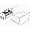GE 4 lbs. Built-In Plastic Ice Maker Installation Kit in White