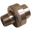 MEC 1 in. FNPT x 1 in. MNPT Gas Hose End Valve Swivel