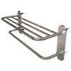 WingIts Master Series 18 in. Towel Rack with 4 Master Anchors in Satin Stainless Steel