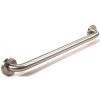 WingIts STANDARD Series 42 in. x 1.25 in. Grab Bar in Satin Stainless Steel (45 in. Overall Length)