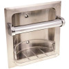 ProPlus 9 in. Recessed Soap Dish in Chrome