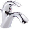 Delta Classic Single Hole Single-Handle Bathroom Faucet in Chrome