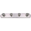 Monument 4 Lights Brushed Nickel Bath Light