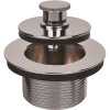 IPS Corporation IPS Push-Pull Bathtub Stopper, 1-1/4 in., 16 TPI in Polished Chrome