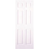 Masonite 34 in. x 80 in. Textured 6-Panel Primed White Hollow Core Composite Interior Door Slab Masonite 34 in. x 80 in. Textured 6-Panel Primed White Hollow Core Composite Interior Door Slab