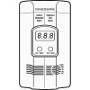 Kidde Plug-In Combination Explosive Gas/Carbon Monoxide Alarm Detector with Battery Back-Up